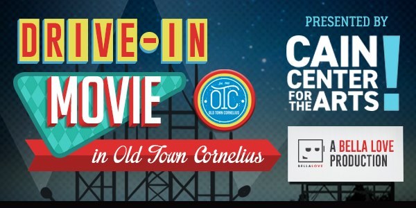 Drive-In Movie in Old Town Cornelius