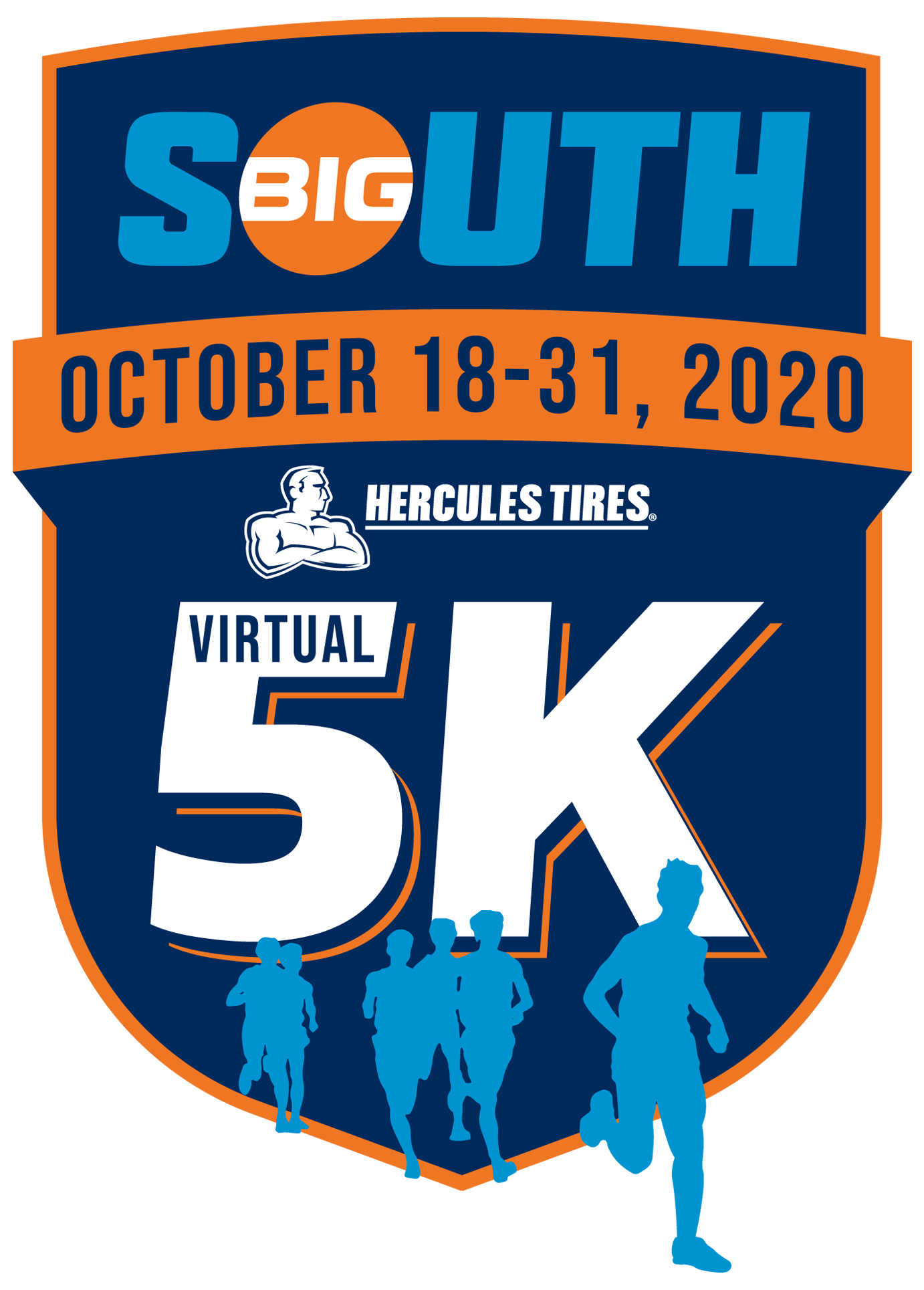 The Hercules Tires Big South Virtual 5K Road Race