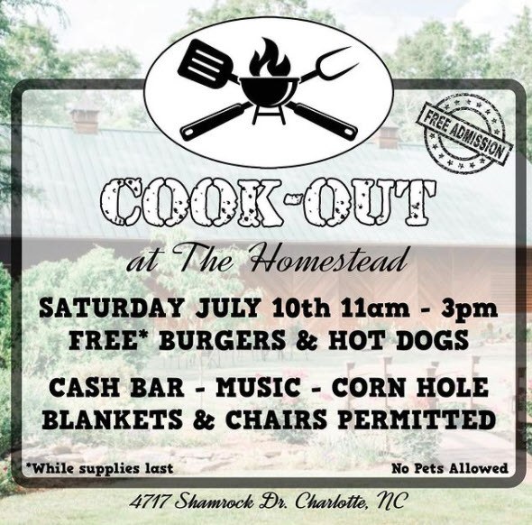 Cook-Out at the Homestead