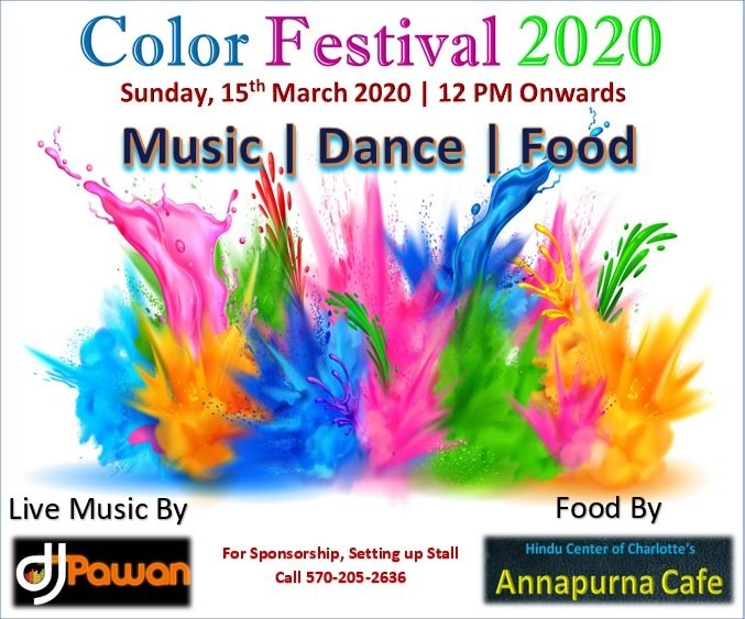 Holi Color Festival of Charlotte