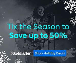 Ticketmaster Ticket Deals Holiday Ad