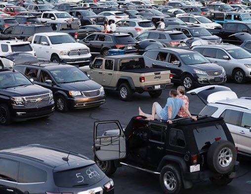 Charlotte Motor Speedway Drive-In Movie