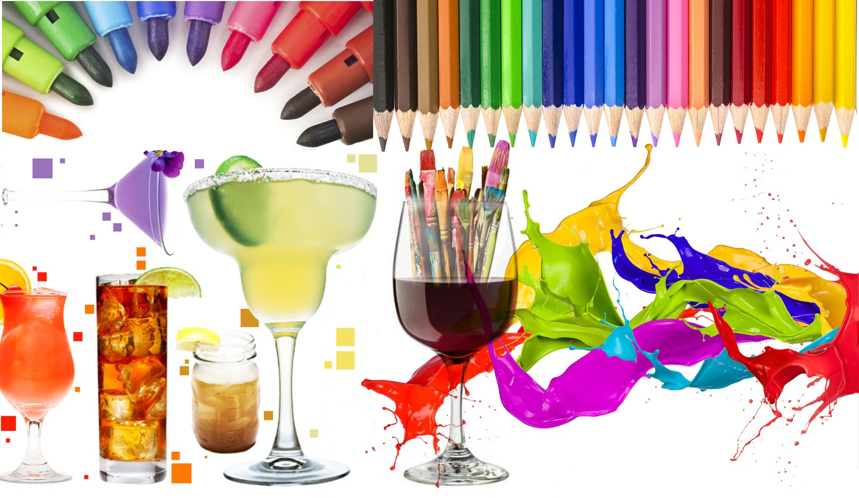 The Fun Adult Art & Sip: Painting, Pottery, Karaoke & More! BYOB & Food