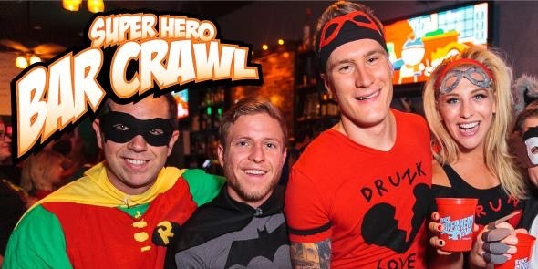 7th Annual Super Hero Bar Crawl