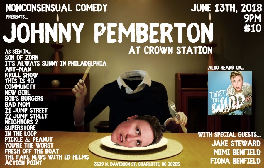 Johnny Pemberton at Nonconsensual Comedy