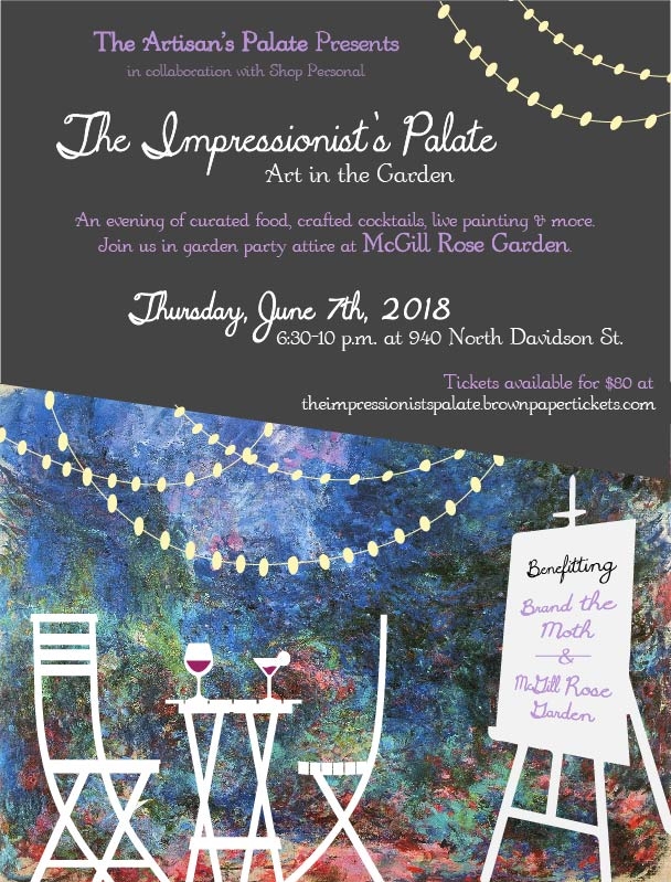 The Impressionist's Palate - Art in the Garden