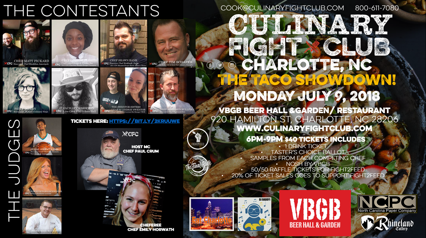 Culinary Fight Club Charlotte - Taco Showdown