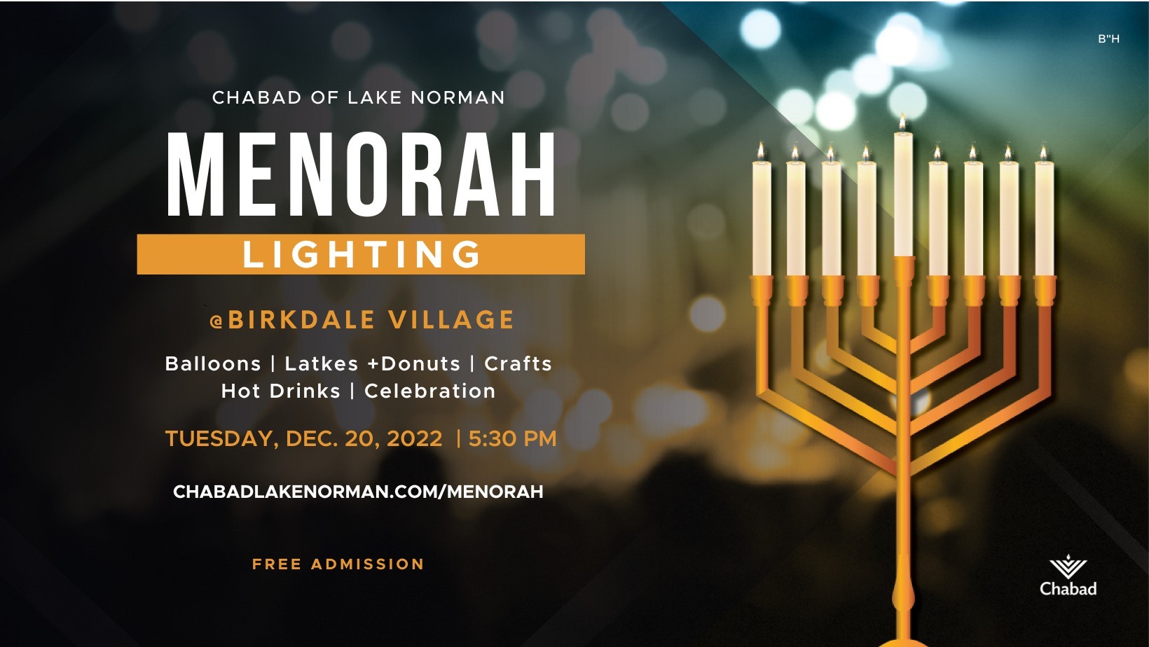 Chanukah Celebration at Birkdale Village