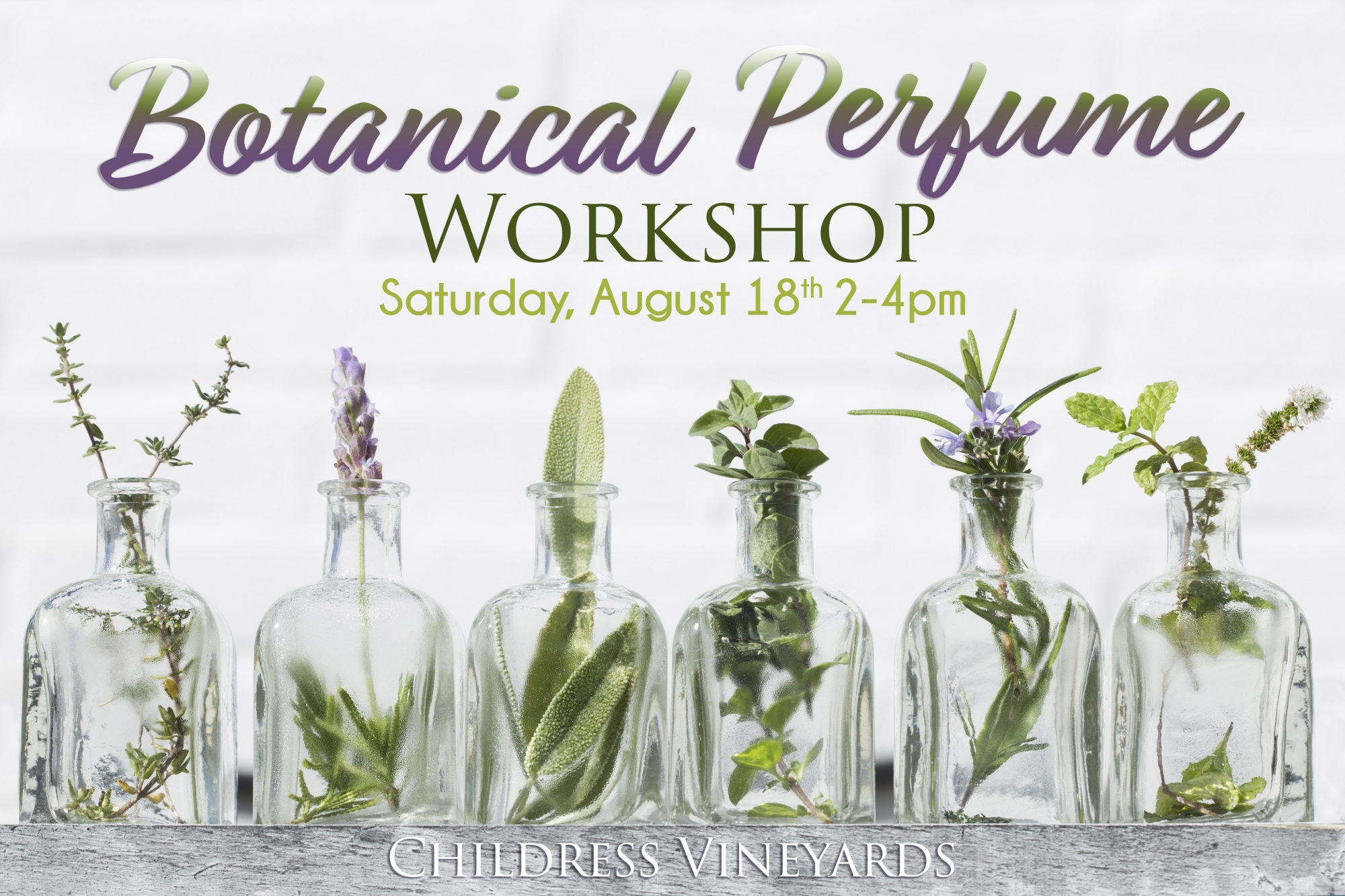 Botanical Perfume Workshop