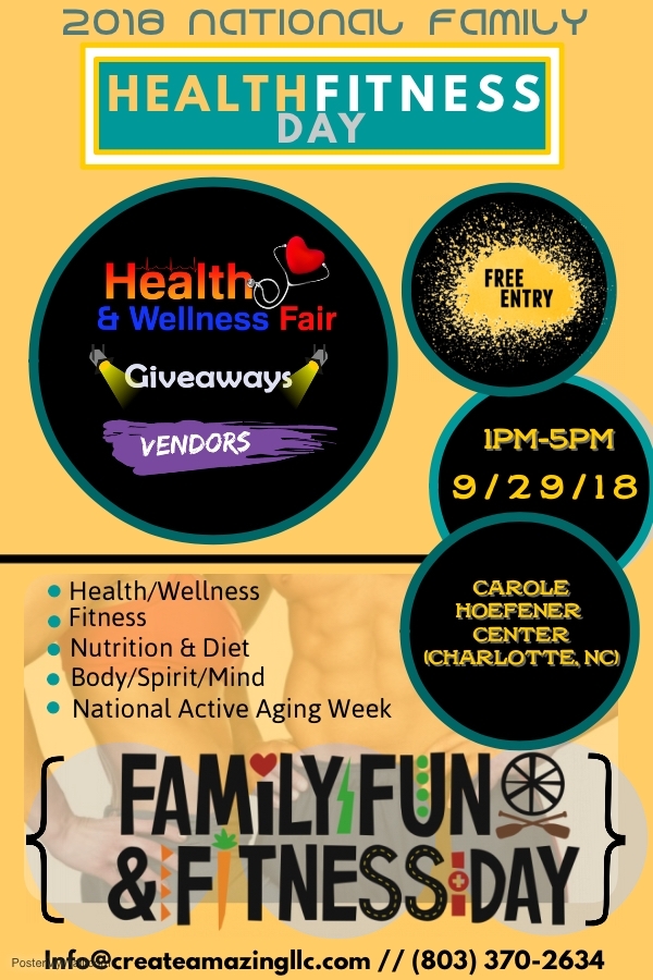 National Family Health & Fitness Day Festival