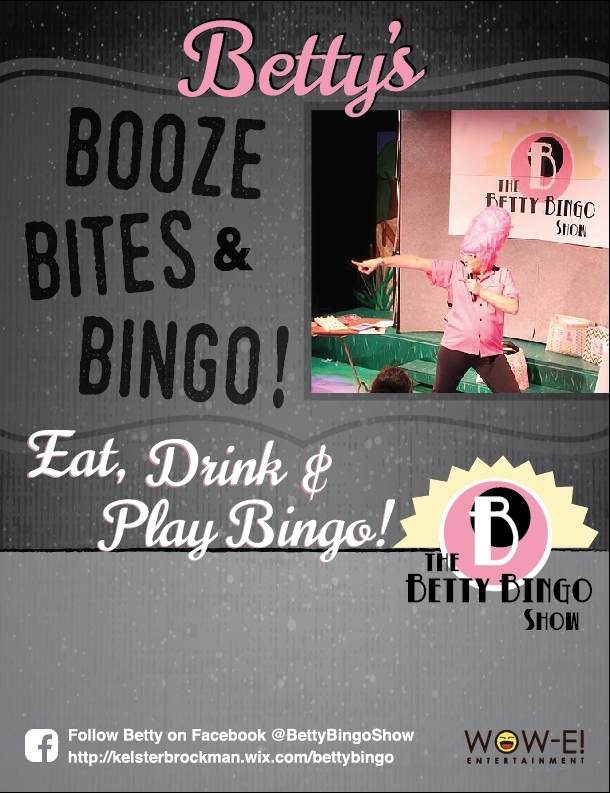 Betty Bingo's Booze Bites & Bingo Show