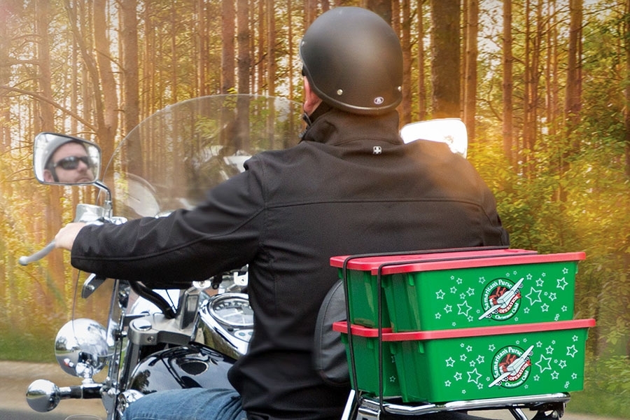 11th annual Bikers With Boxes