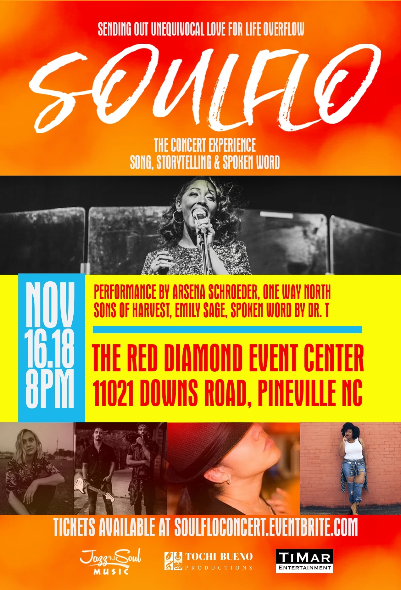 SoulFlo: The Concert Experience - Music, Storytelling and Spoken Word