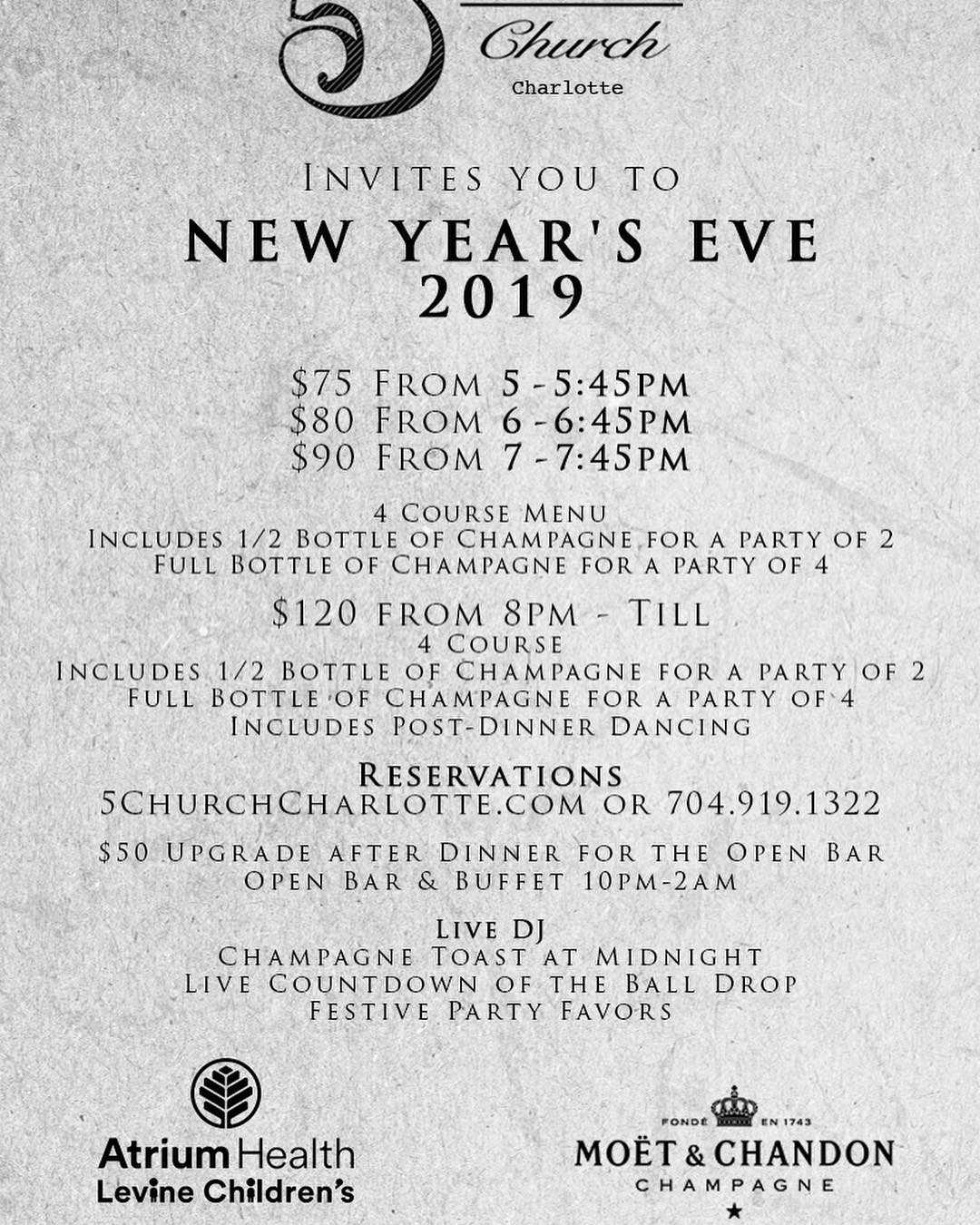 5Church New Year's Eve