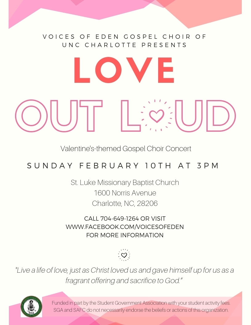 "Love Out Loud"- Valentine's Themed Concert
