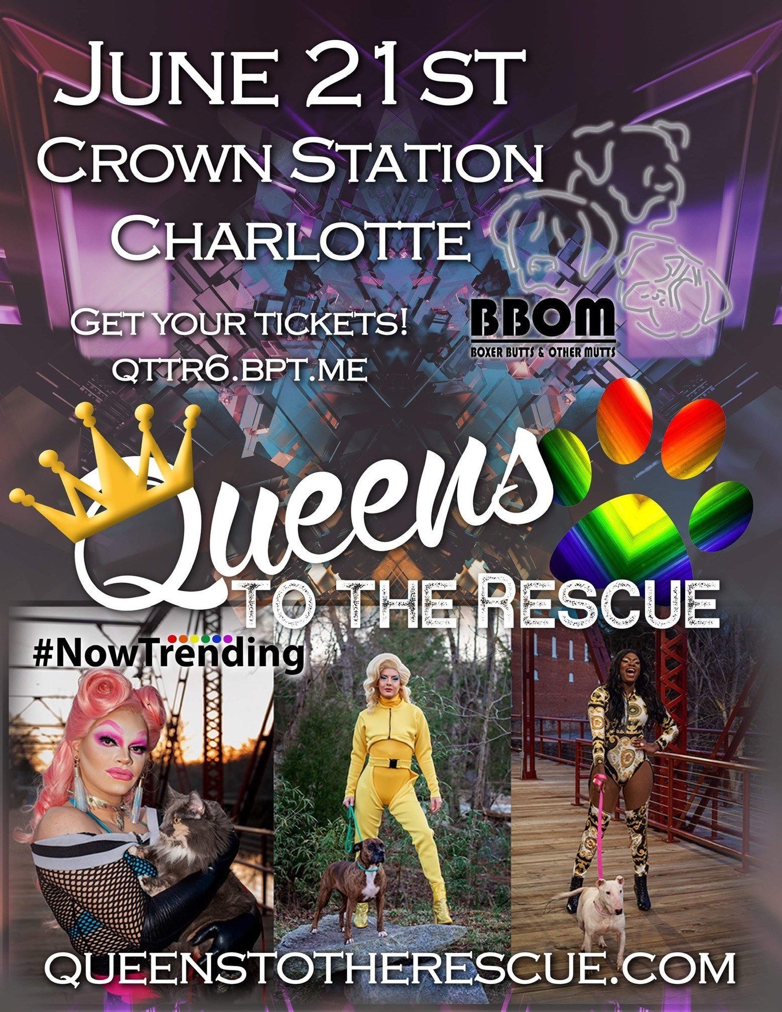 Queens to the Rescue - Benefiting Animal Rescue