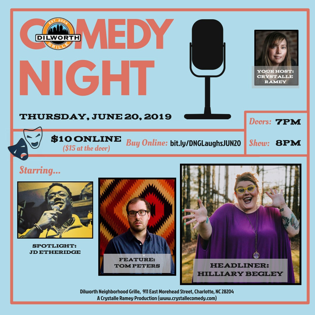 Dilworth Laughs - Third Thursdays