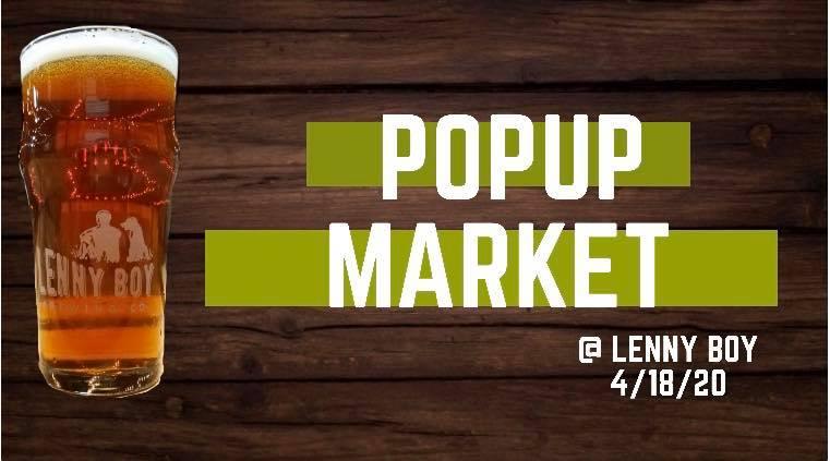 April Popup Market at Lenny Boy