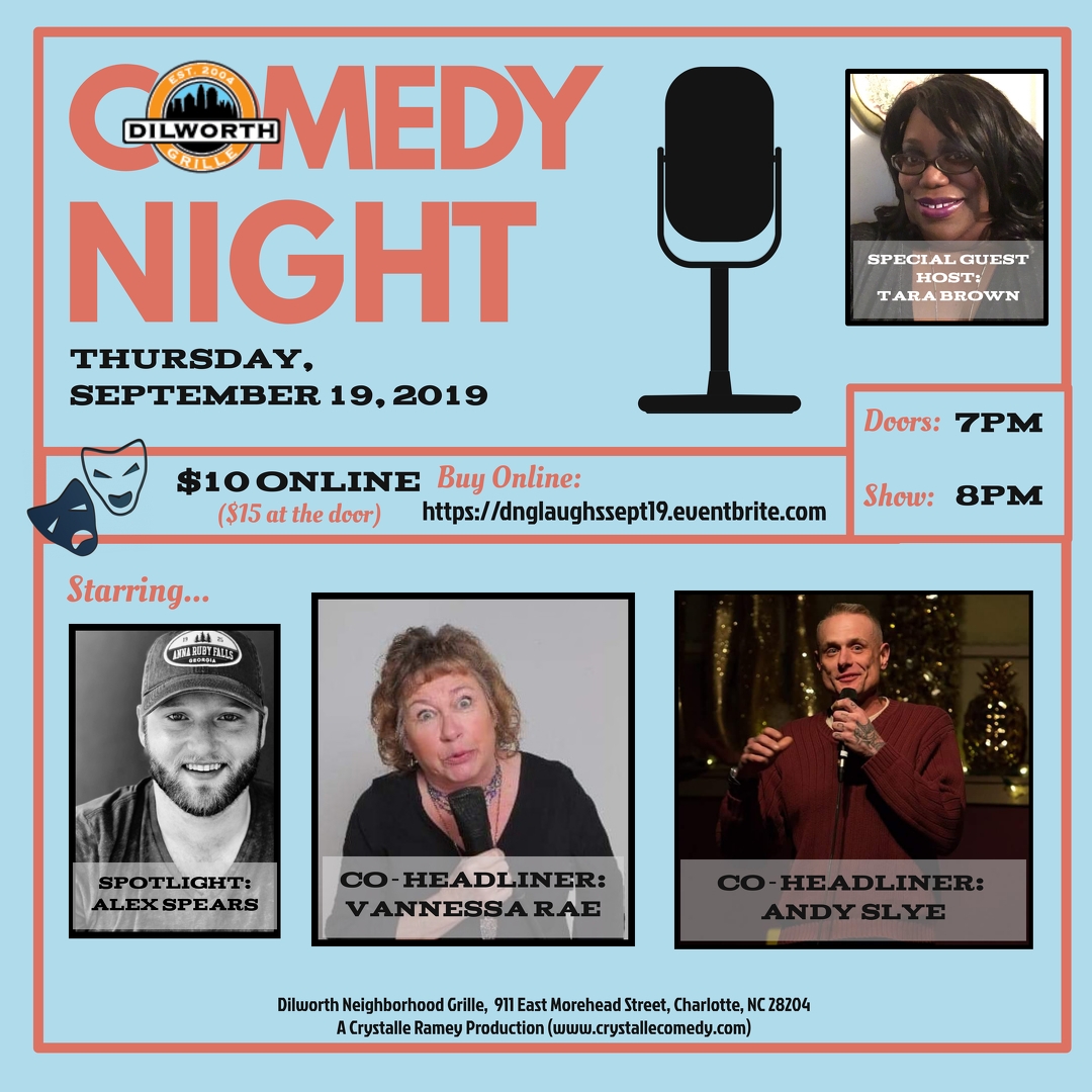 Dilworth Laughs - Third Thursdays