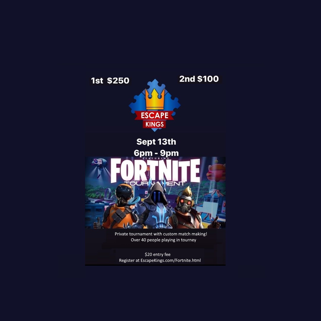 Fortnite Fall Frolic Esports Tournament