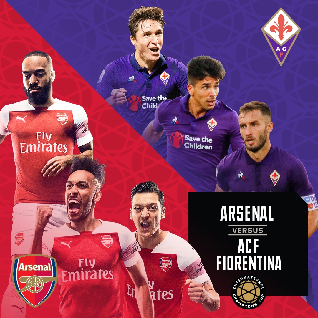International Champions Cup: Arsenal v ACF Fiorentina
