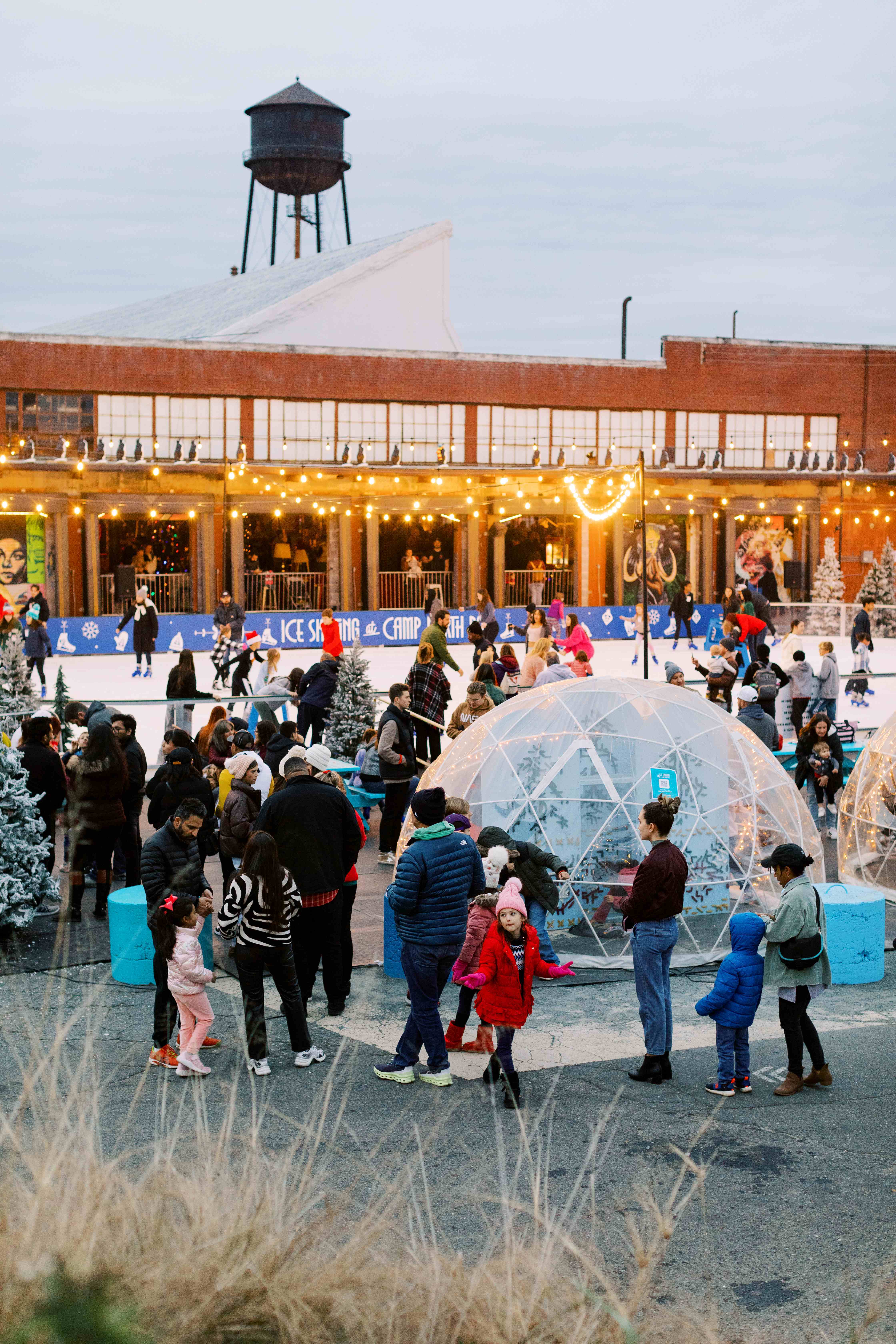 Ice Skating at Camp North Pole
