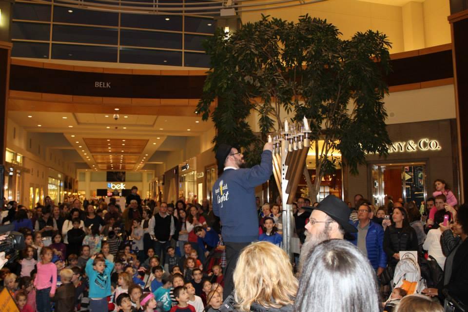 Dual Grand Menorah Lighting