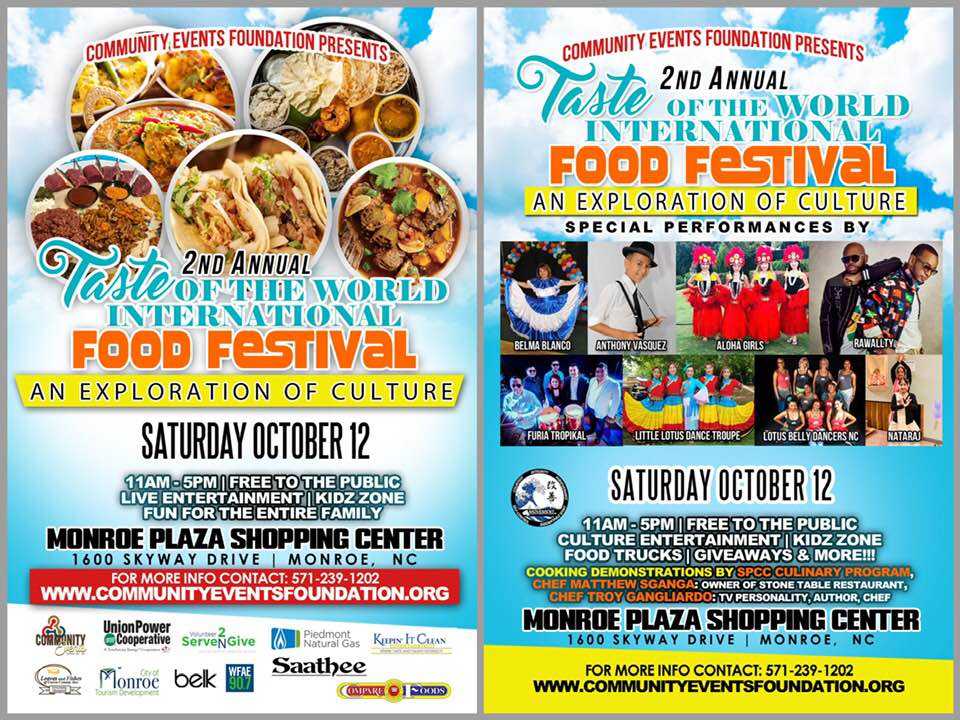2nd Annual Taste of The World International Food Festival