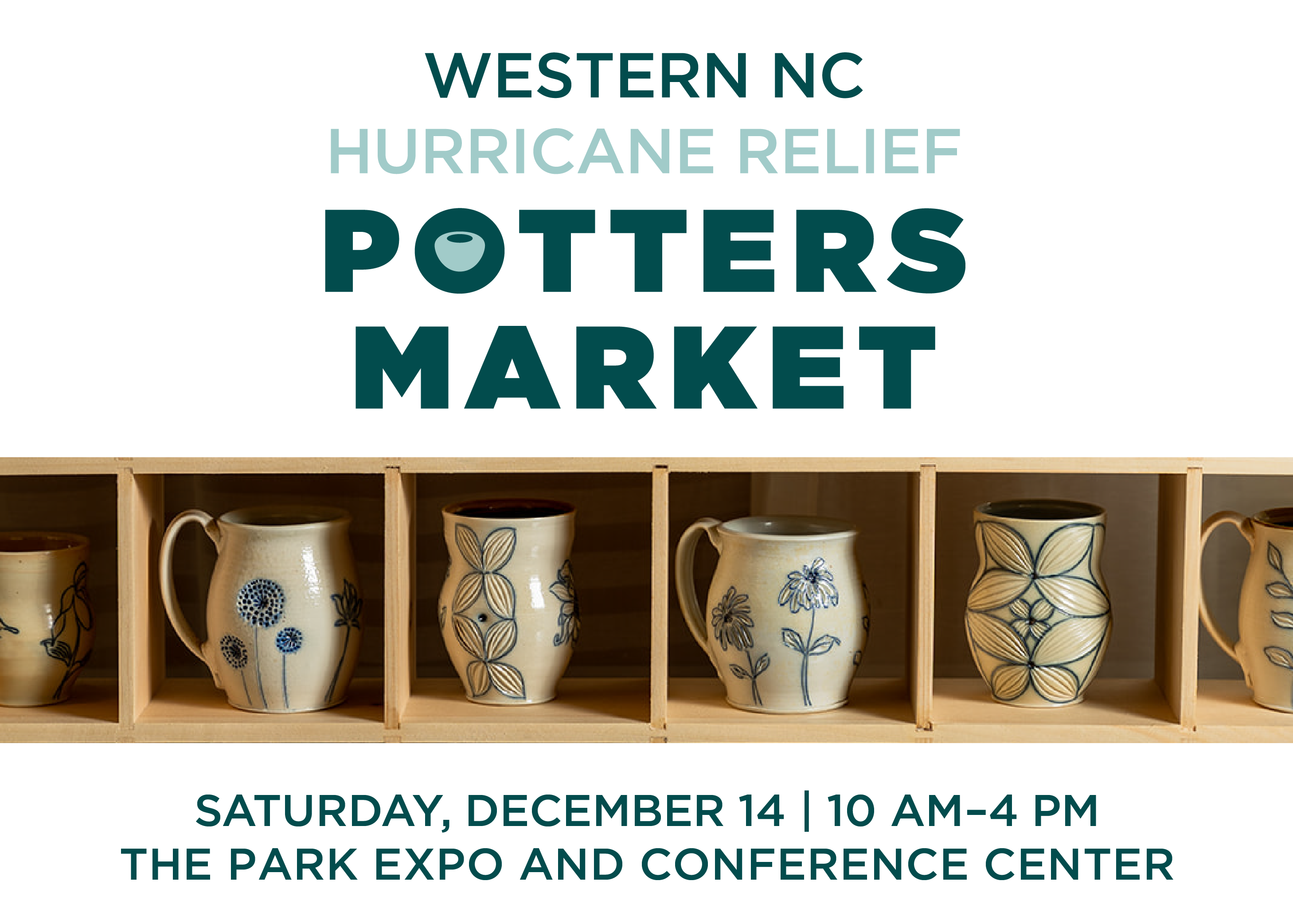 WNC Hurricane Relief Potters Market