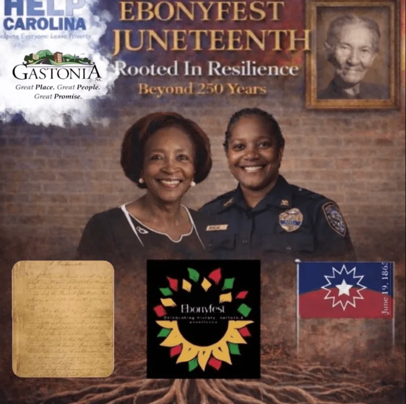 The 8th Annual Gastonia EbonyFest Juneteenth Festival