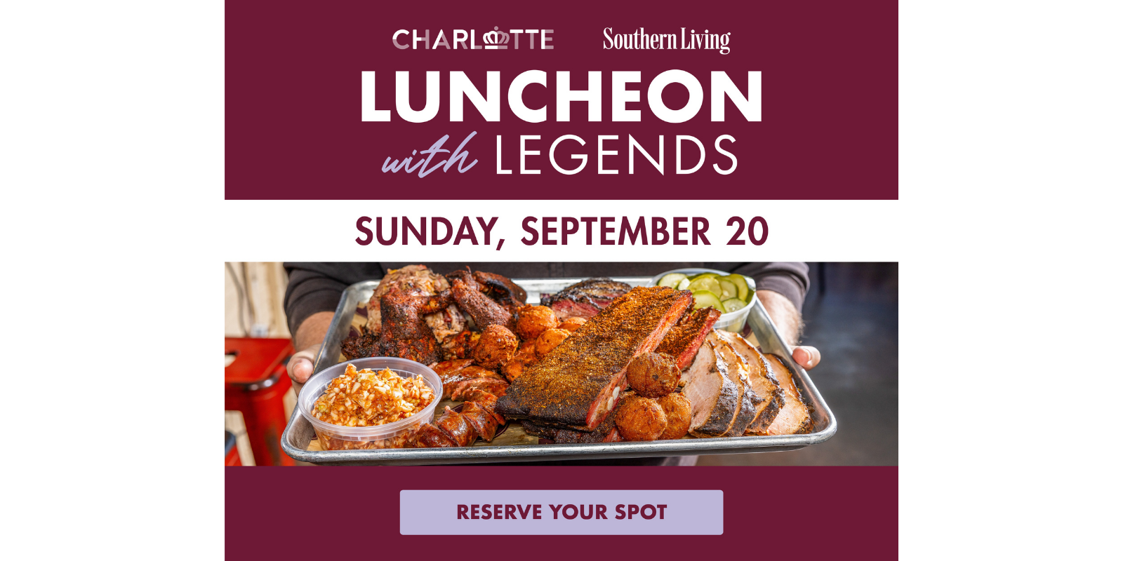 Luncheon with Legends