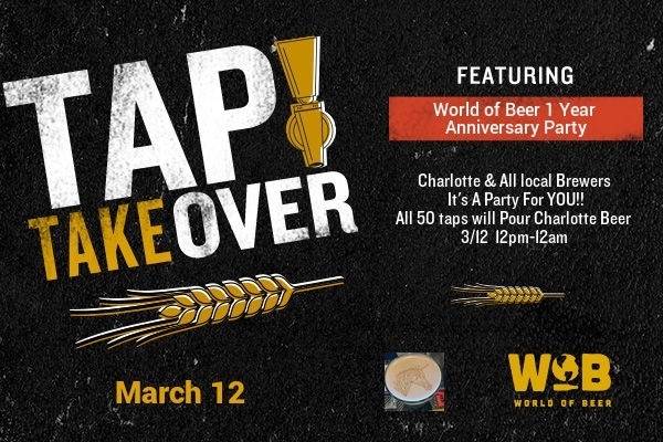 World of Beer One Year Anniversary - Tap Takeover