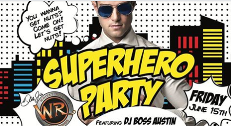 Super Hero Party at Whisky River