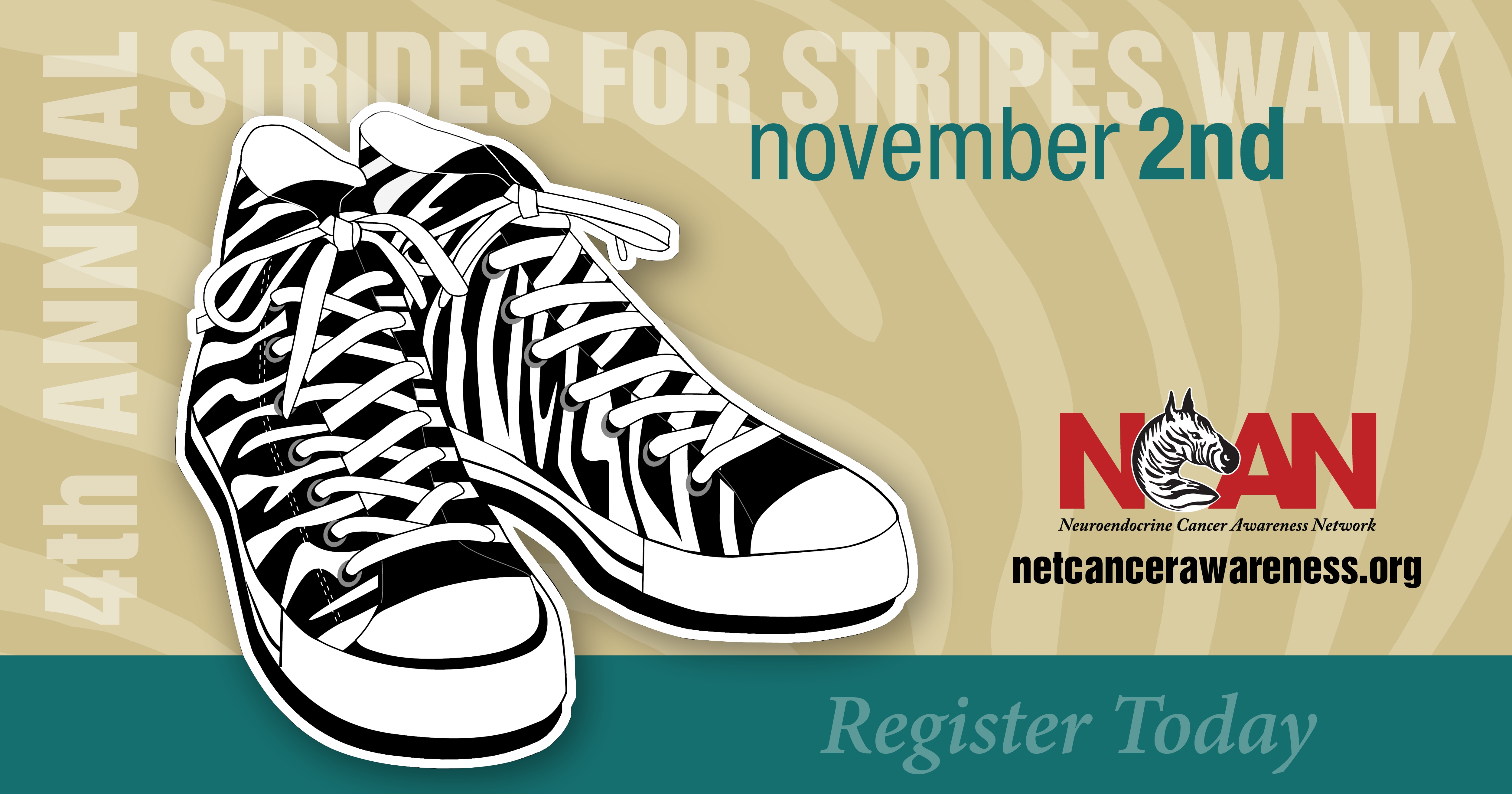 4th Annual Strides for Stripes Zebra Walk