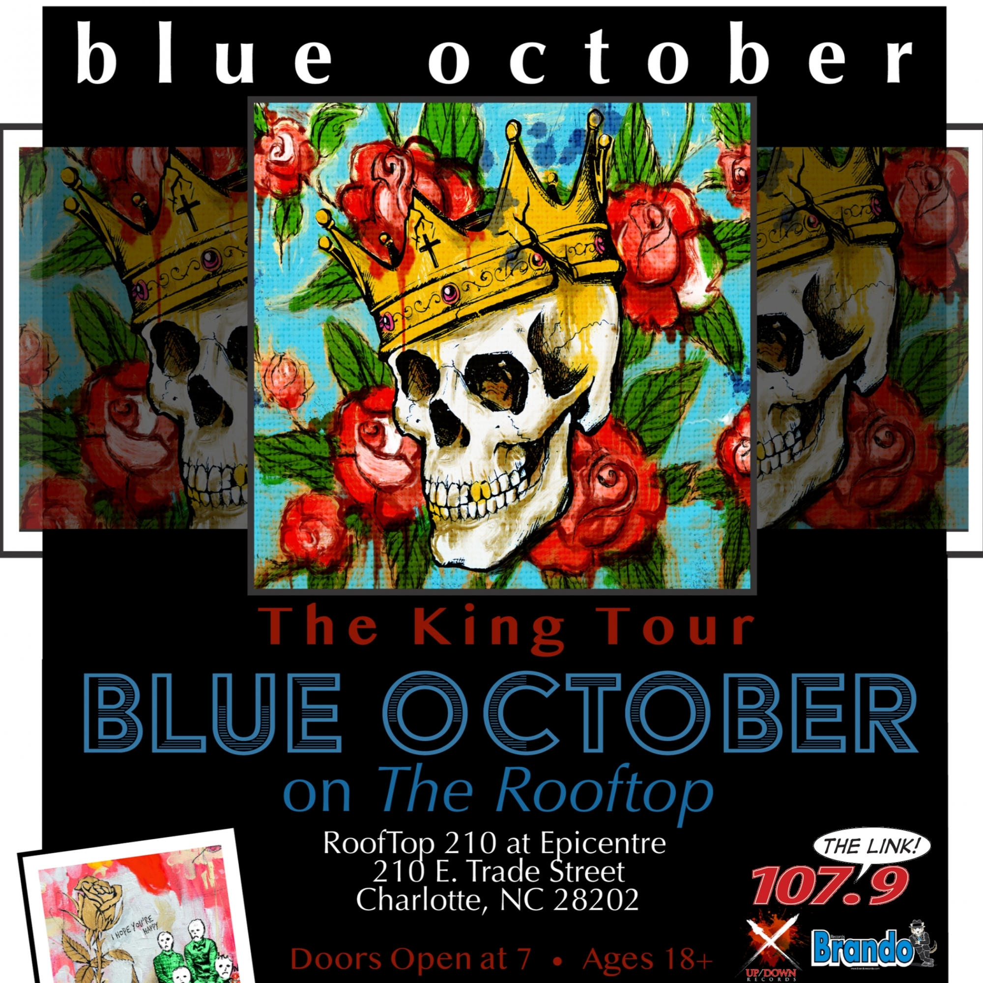 Blue October LIVE at Rooftop 210