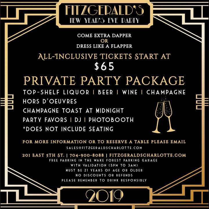 Fitzgerald's New Year's Eve Party
