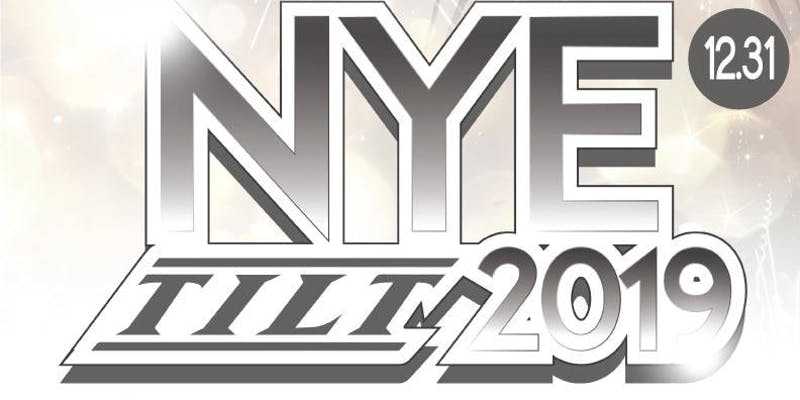 New Year's Eve 2019 at Tilt on Trade