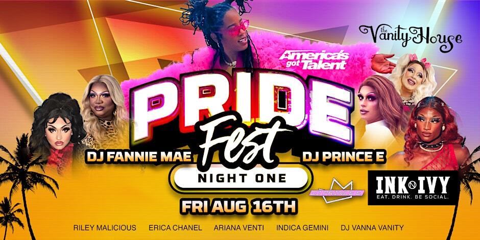 Pride Fest Night 1 with DJ Fannie Mae