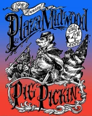 19th Annual 4th of July Plaza Midwood Pig Pickin’ in Plaza Midwood