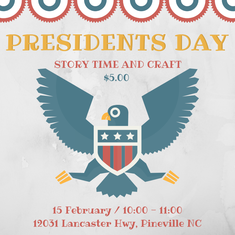 President's Day Story Time + Craft