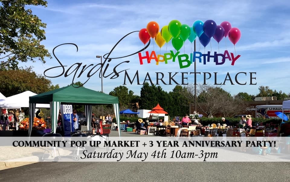 Free Community Pop-Up Market + 3rd Anniversary