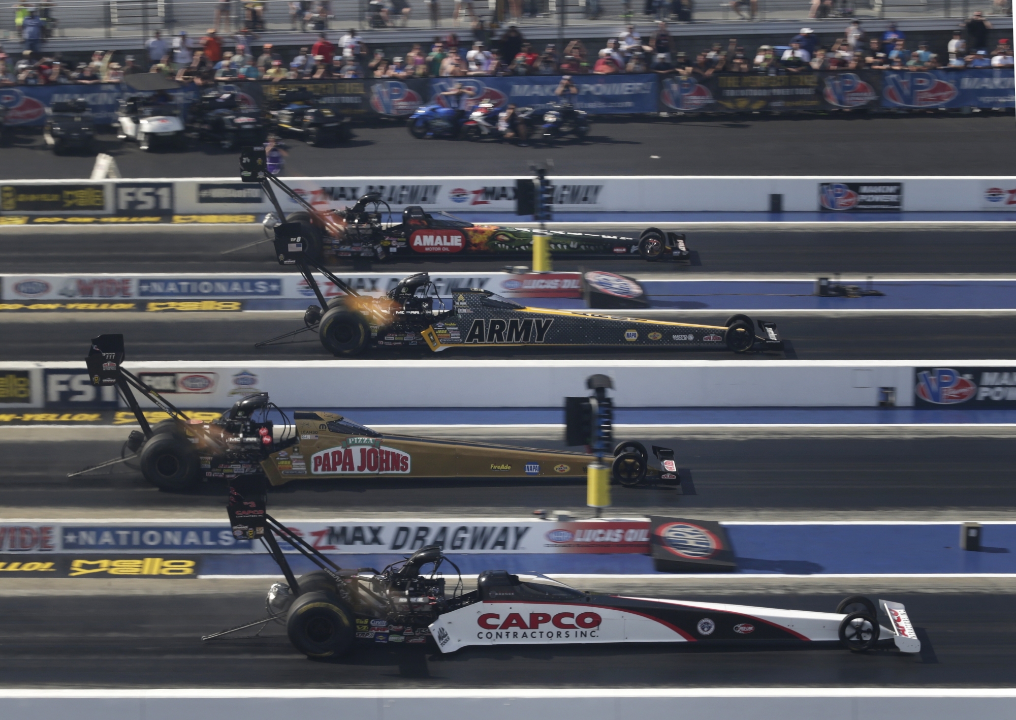 NGK Spark Plugs NHRA Four-Wide Nationals