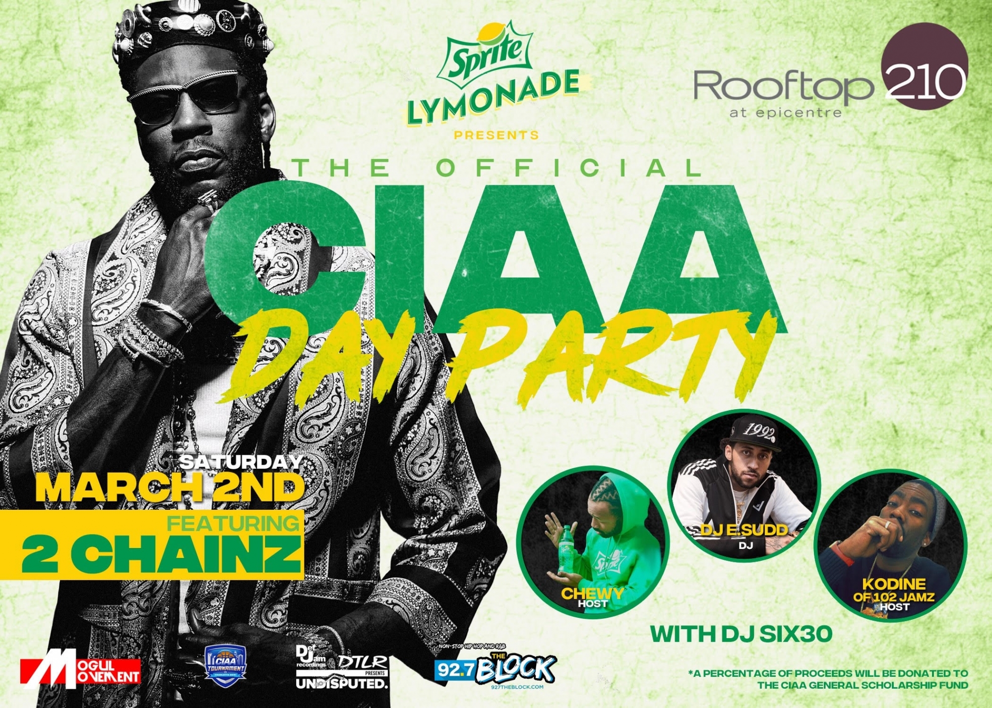 2 CHAINZ - Sprite Lymonade Official CIAA Saturday Day Party