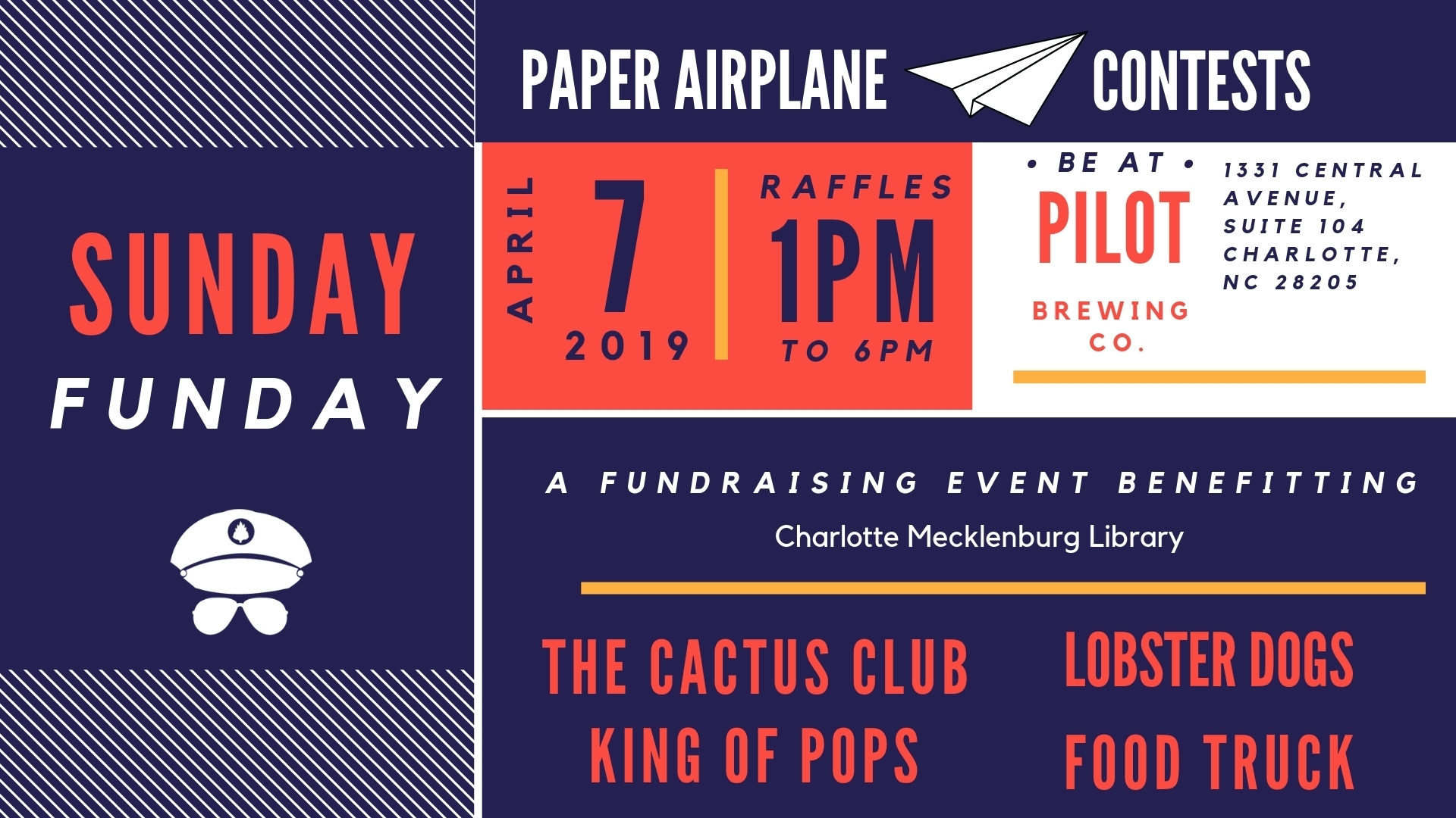 Sunday Funday for Charlotte Mecklenburg Library