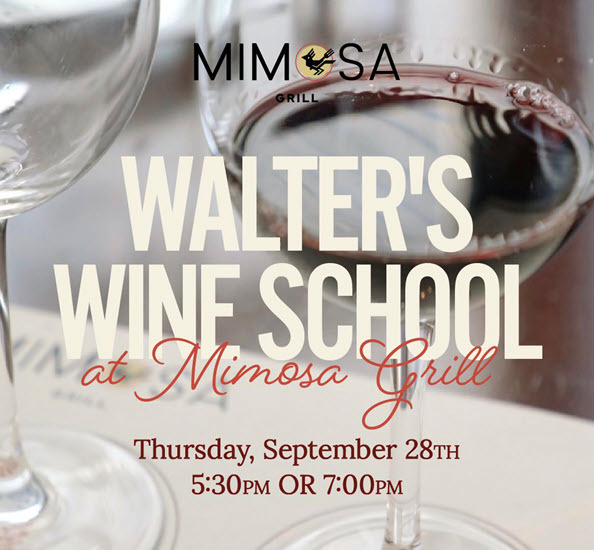 Walter's Wine School featuring Chef Kaley Laird