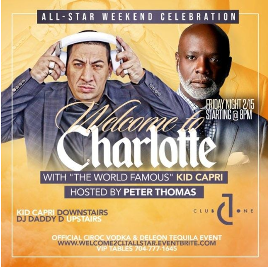 Welcome to Charlotte All-Star Weekend Celebration