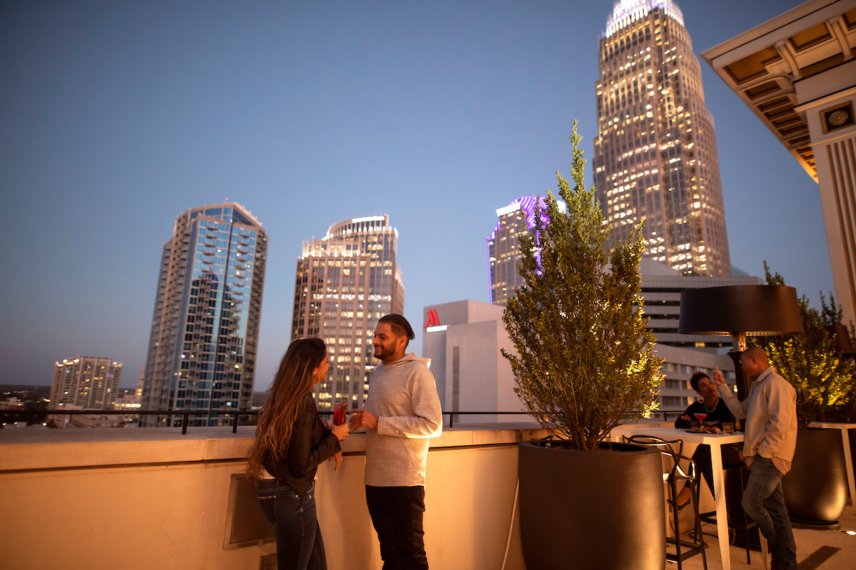 Rooftop Restaurants and Bars in Charlotte