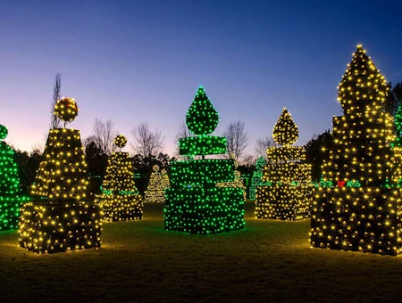 Holiday Light Displays in Charlotte