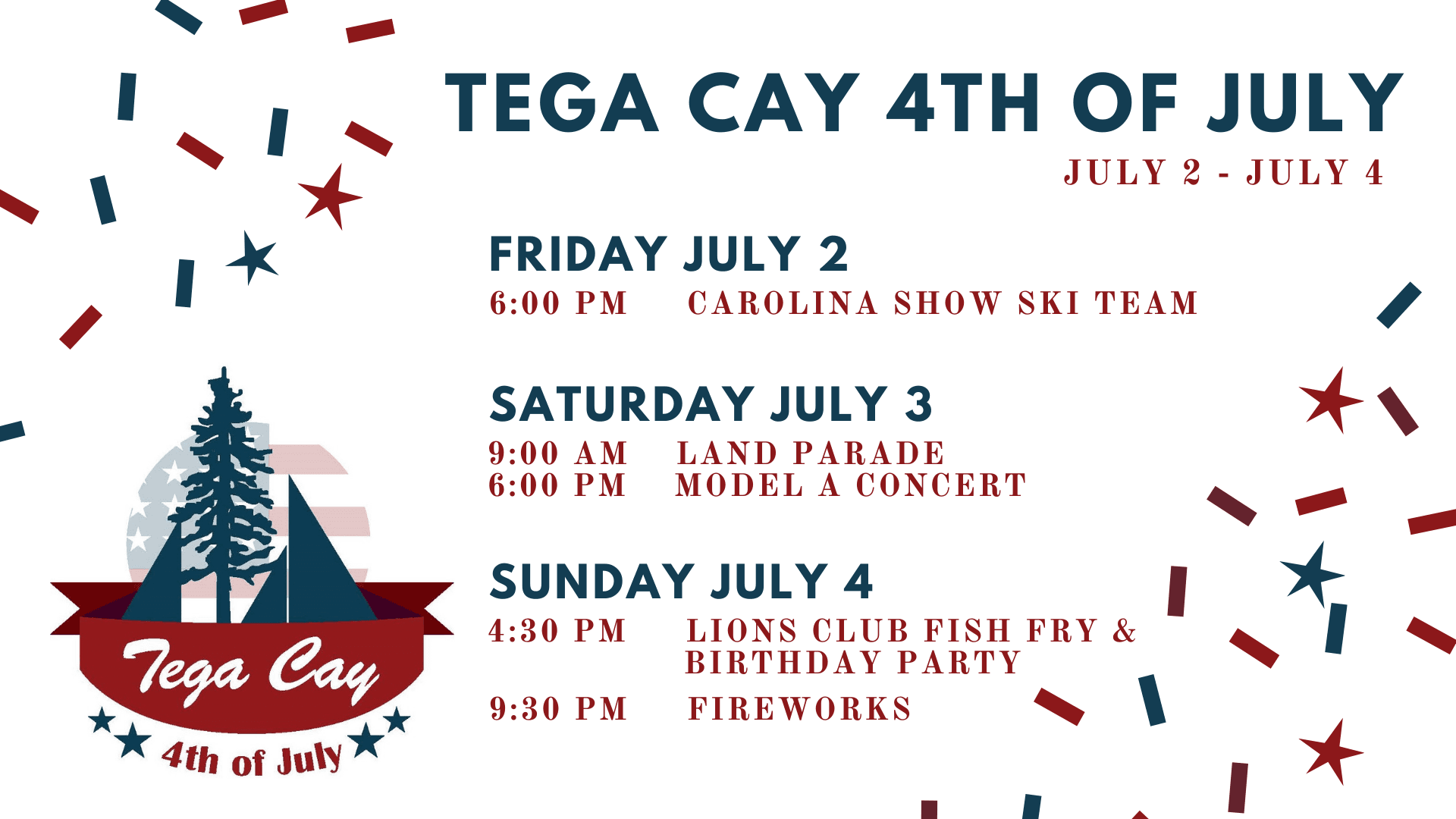 Tega Cay Fourth of July Celebration